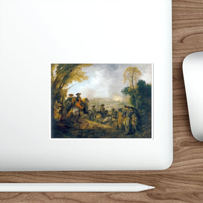 WATTEAU, Jean-Antoine - 5 (Artwork) STICKER Vinyl Die-Cut Decal-The Sticker Space