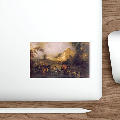 WATTEAU, Jean-Antoine - 6 (Artwork) STICKER Vinyl Die-Cut Decal-The Sticker Space