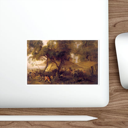 WATTEAU, Jean-Antoine - 7 (Artwork) STICKER Vinyl Die-Cut Decal-The Sticker Space