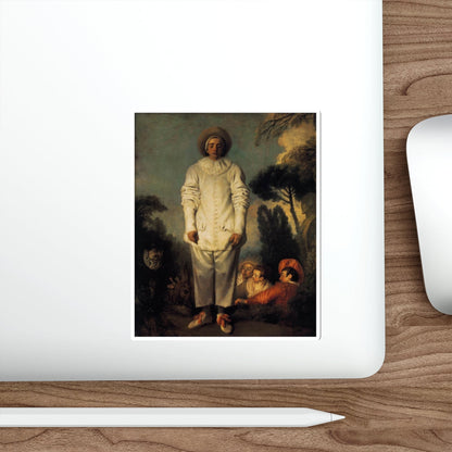 WATTEAU, Jean-Antoine - Gilles (Artwork) STICKER Vinyl Die-Cut Decal-The Sticker Space