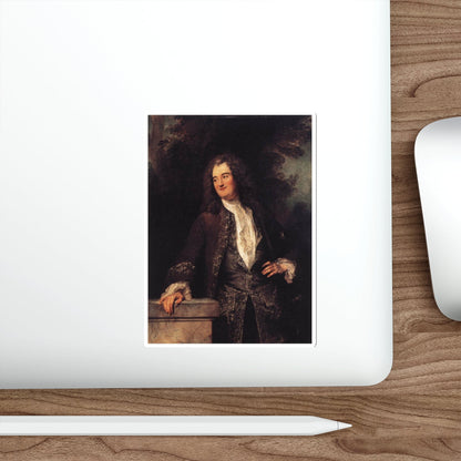 WATTEAU, Jean-Antoine - Portrait of a Gentleman (Artwork) STICKER Vinyl Die-Cut Decal-The Sticker Space