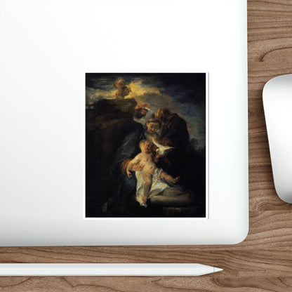 WATTEAU, Jean-Antoine - The Holy Family (Artwork) STICKER Vinyl Die-Cut Decal-The Sticker Space