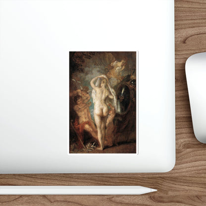 WATTEAU, Jean-Antoine - The Judgement of Paris (Artwork) STICKER Vinyl Die-Cut Decal-The Sticker Space