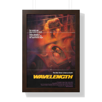 WAVELENGTH 1983 - Framed Movie Poster-16″ x 24″-The Sticker Space