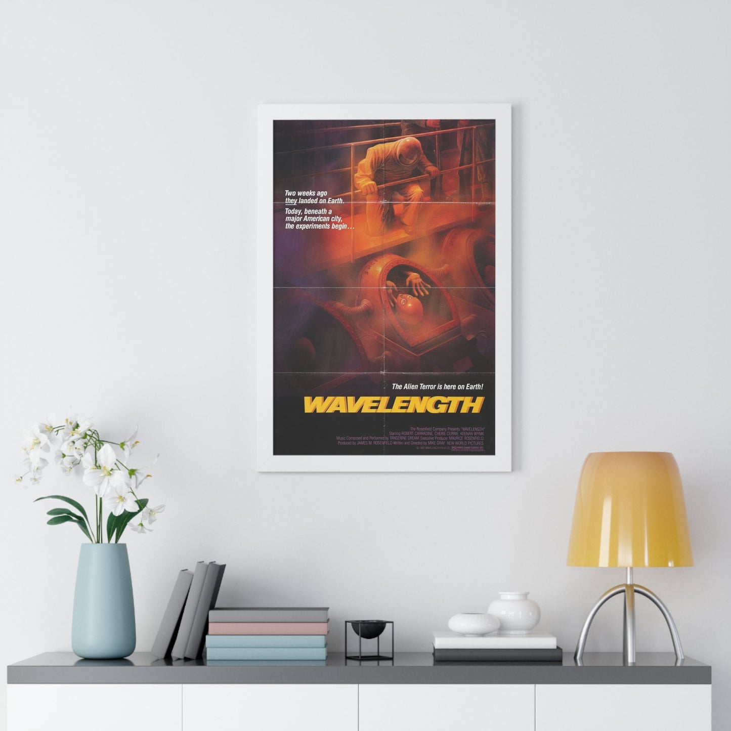 WAVELENGTH 1983 - Framed Movie Poster-The Sticker Space