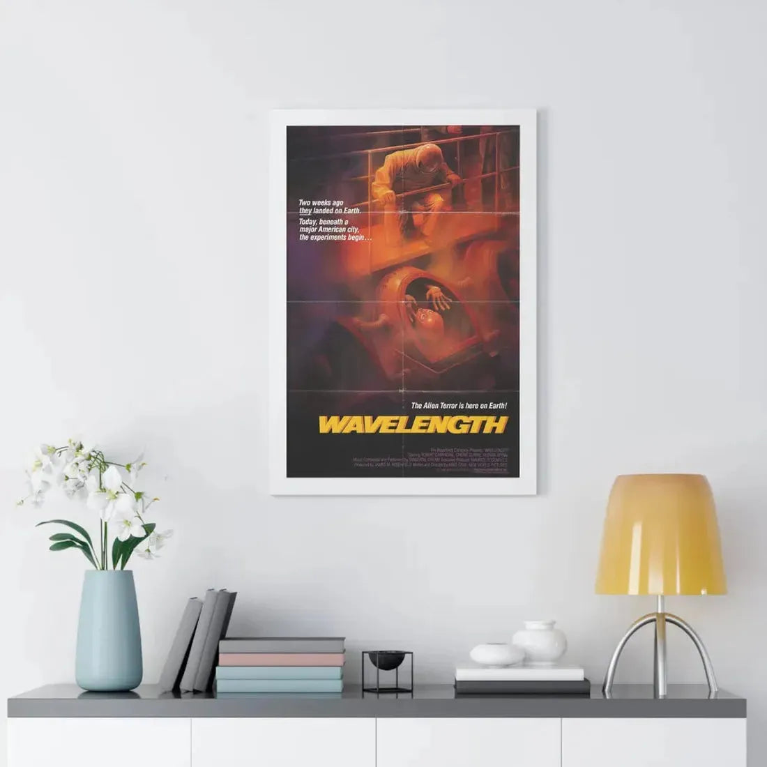 WAVELENGTH 1983 - Framed Movie Poster - The Sticker Space