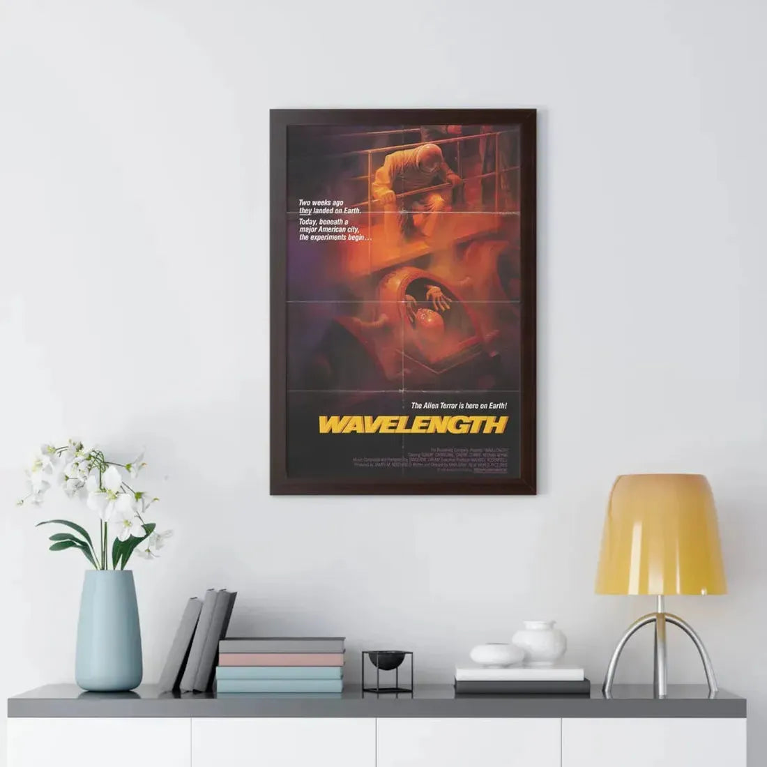 WAVELENGTH 1983 - Framed Movie Poster - The Sticker Space