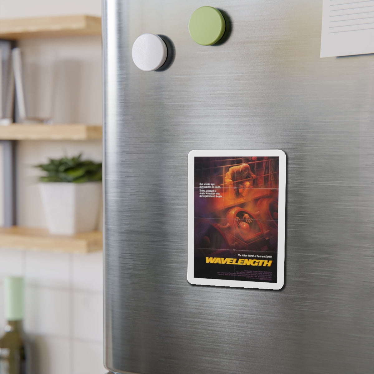 WAVELENGTH 1983 Movie Poster - Refrigerator Magnet-The Sticker Space