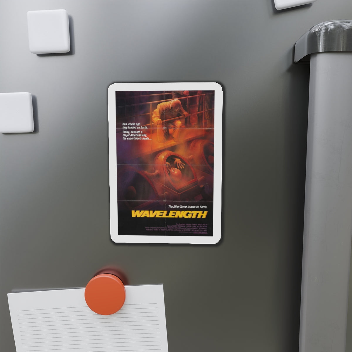 WAVELENGTH 1983 Movie Poster - Refrigerator Magnet-The Sticker Space