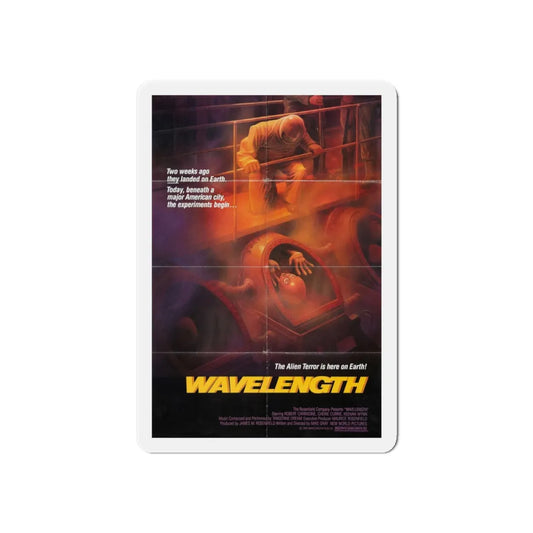 WAVELENGTH 1983 Movie Poster - Refrigerator Magnet 6 Inch - The Sticker Space