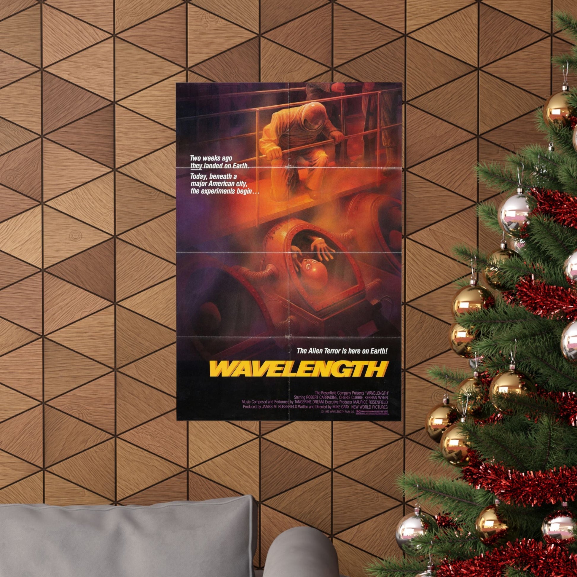 WAVELENGTH 1983 - Paper Movie Poster-The Sticker Space