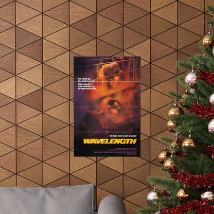 WAVELENGTH 1983 - Paper Movie Poster-The Sticker Space