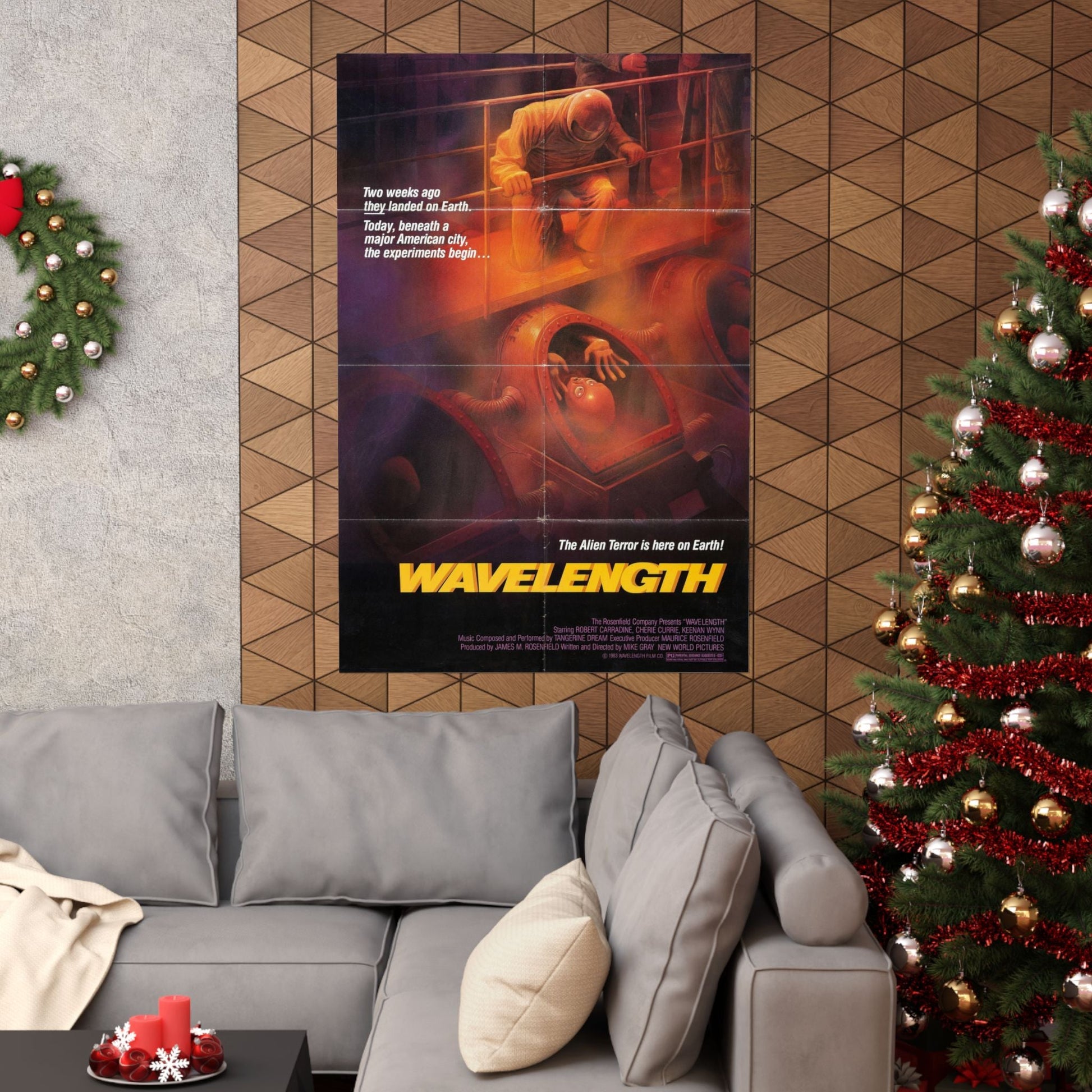 WAVELENGTH 1983 - Paper Movie Poster-The Sticker Space