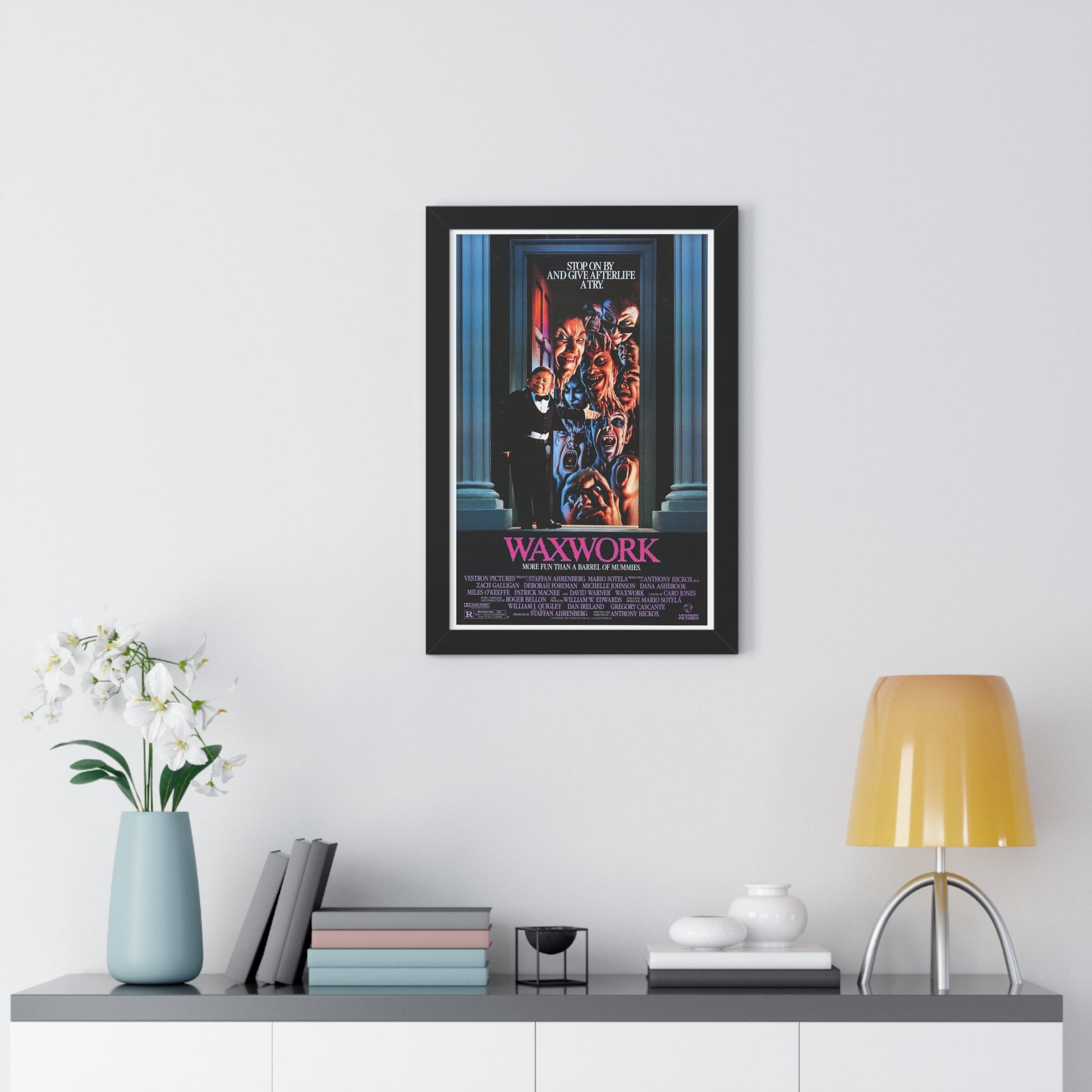 WAXWORK 1988 - Framed Movie Poster-The Sticker Space