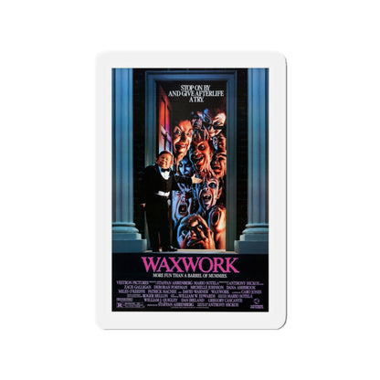 WAXWORK 1988 Movie Poster - Refrigerator Magnet-3" x 3"-The Sticker Space