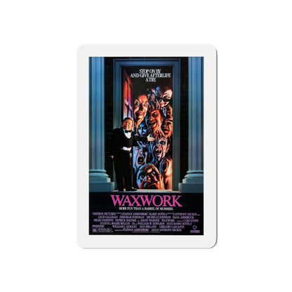 WAXWORK 1988 Movie Poster - Refrigerator Magnet-6 × 6"-The Sticker Space