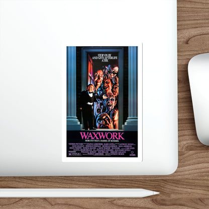 WAXWORK 1988 Movie Poster STICKER Vinyl Die-Cut Decal-The Sticker Space