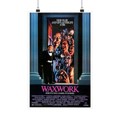 WAXWORK 1988 - Paper Movie Poster 12″ x 18″ Matte - The Sticker Space