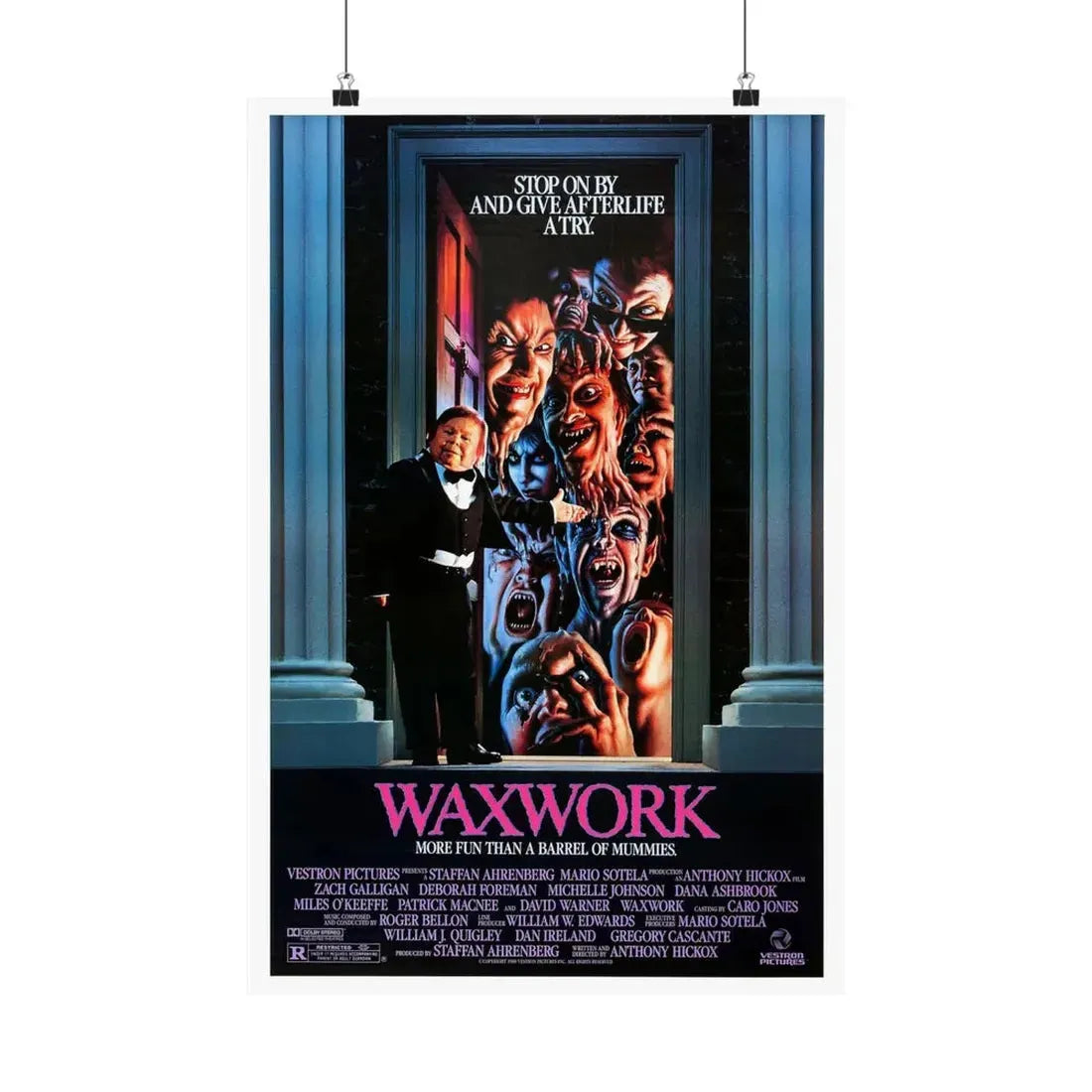 WAXWORK 1988 - Paper Movie Poster 16″ x 24″ Matte - The Sticker Space