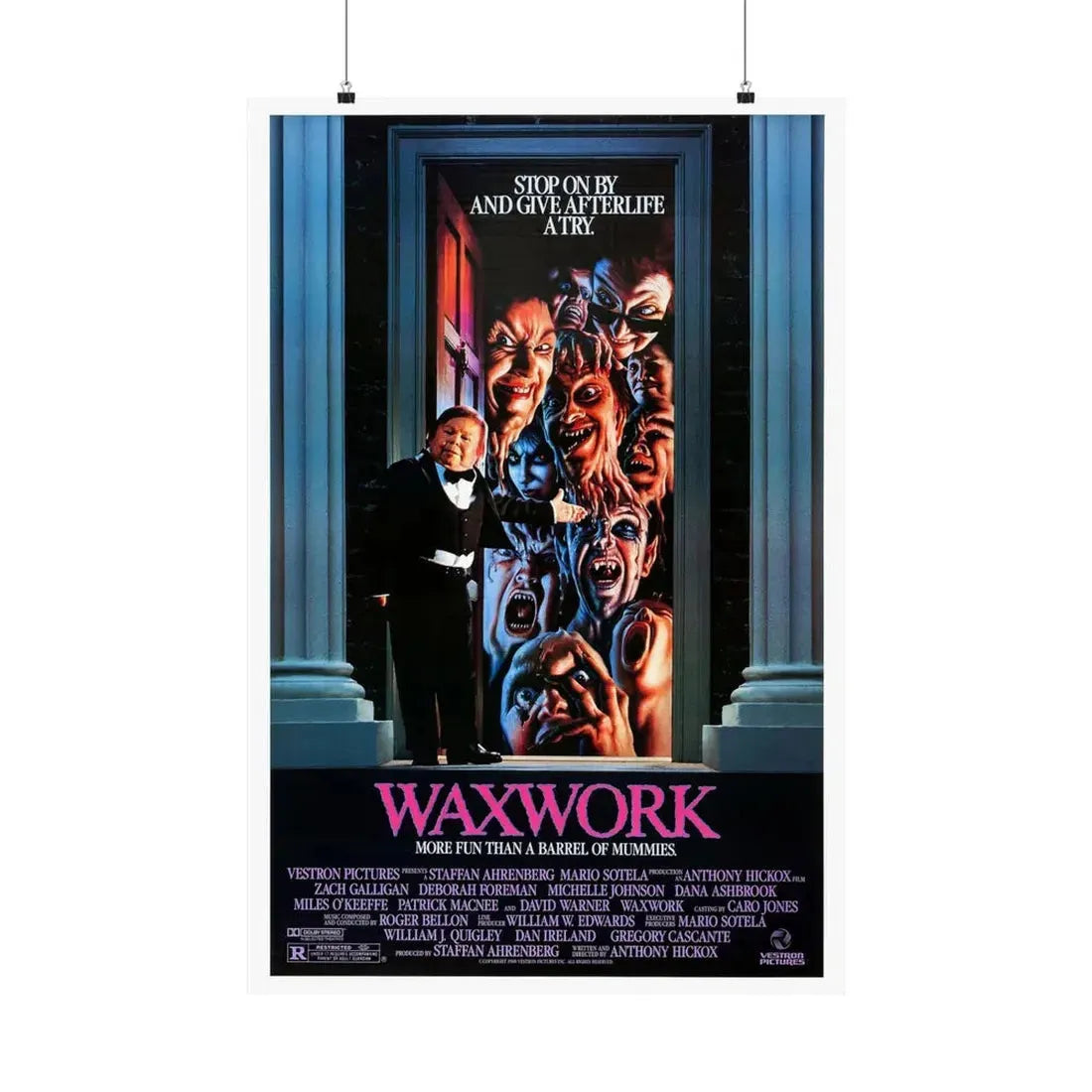 WAXWORK 1988 - Paper Movie Poster 24″ x 36″ Matte - The Sticker Space