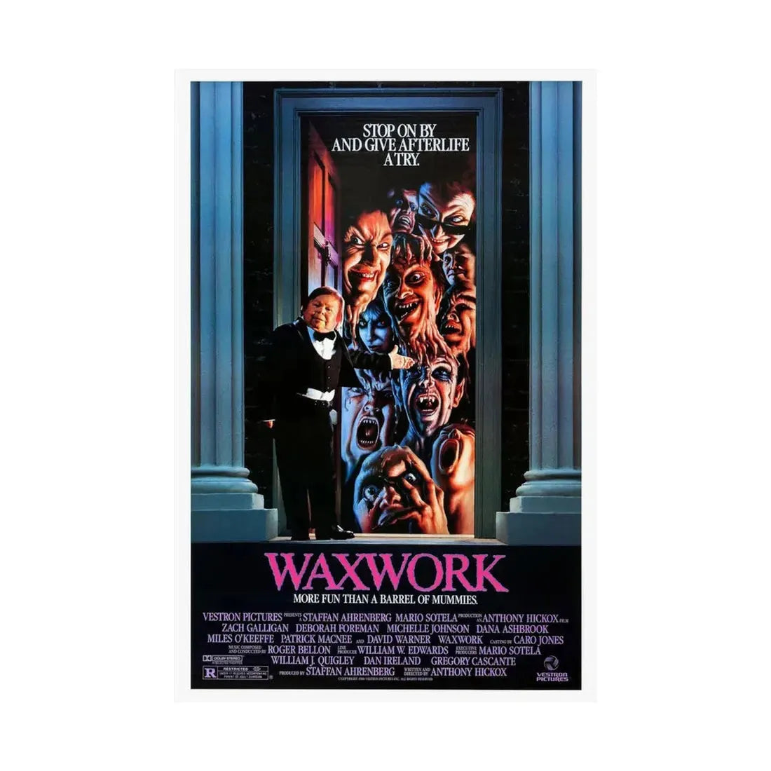 WAXWORK 1988 - Paper Movie Poster - The Sticker Space