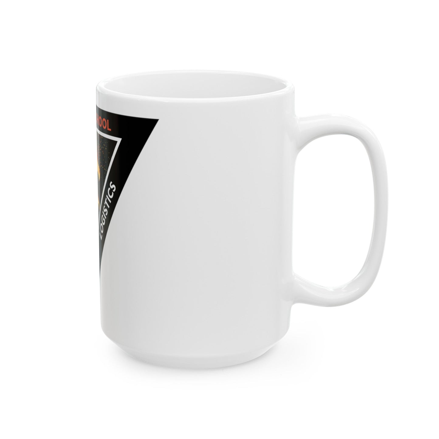 Weapons School Command Control Logistics (U.S. Navy) White Coffee Mug-The Sticker Space