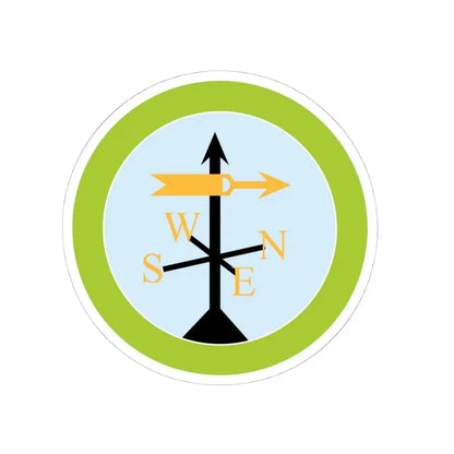 Weather (Boy Scout Merit Badge) STICKER Vinyl Kiss-Cut Decal 4 Inch White - The Sticker Space