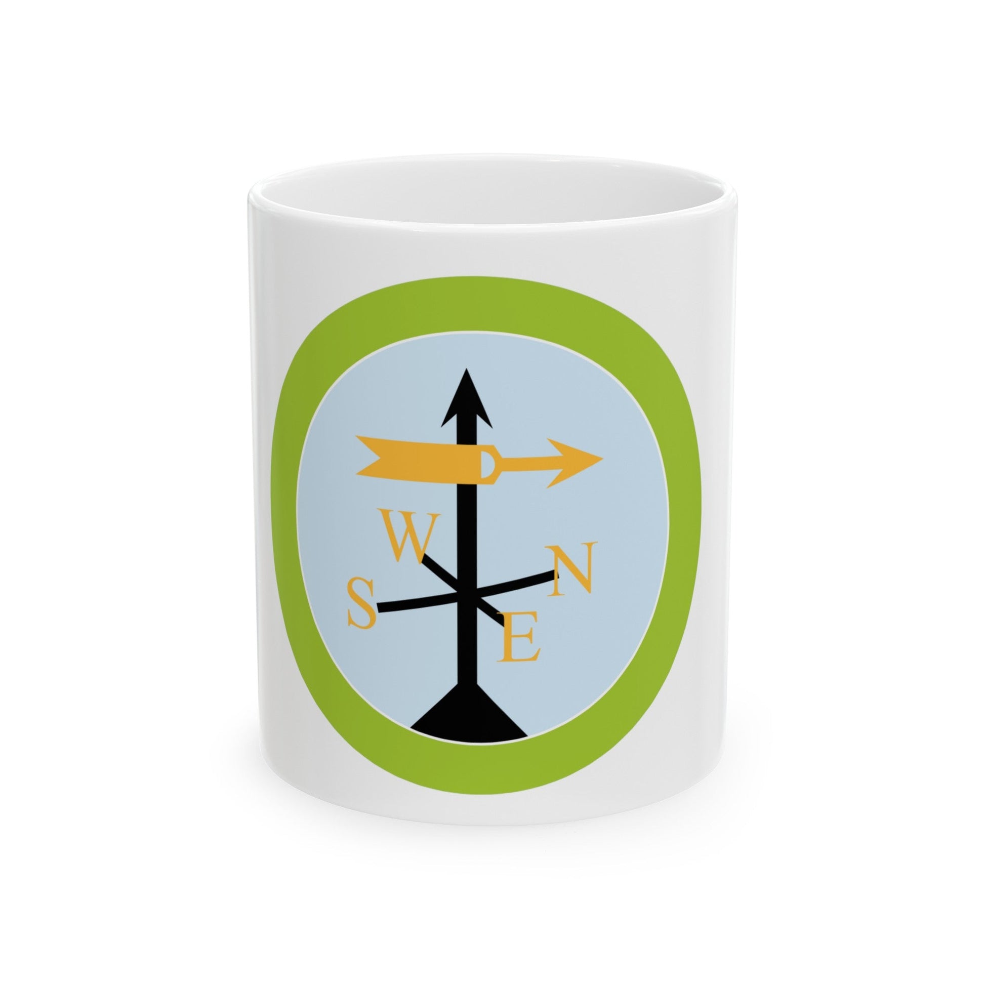 Weather (Boy Scout Merit Badge) White Coffee Mug-11oz-The Sticker Space