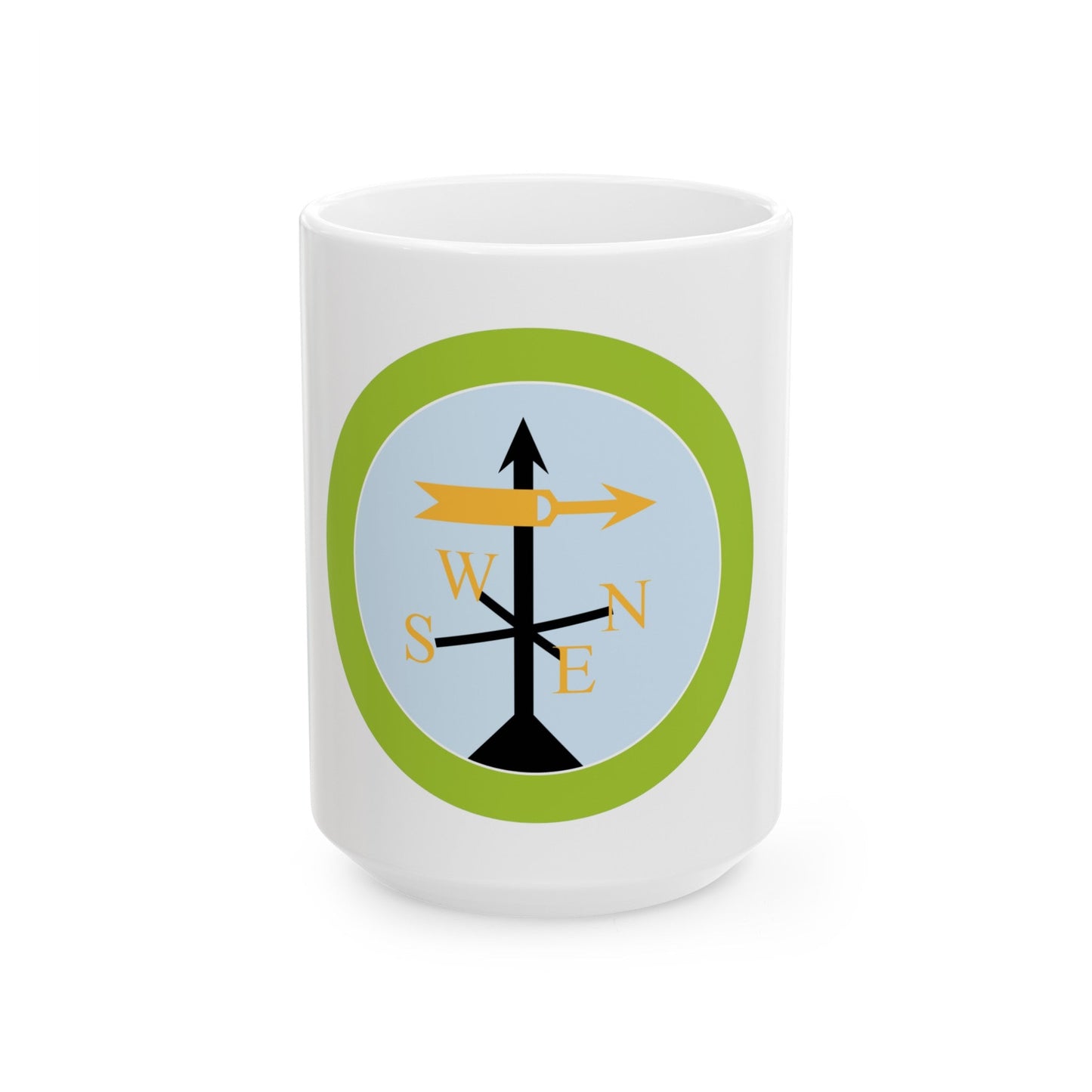 Weather (Boy Scout Merit Badge) White Coffee Mug-15oz-The Sticker Space