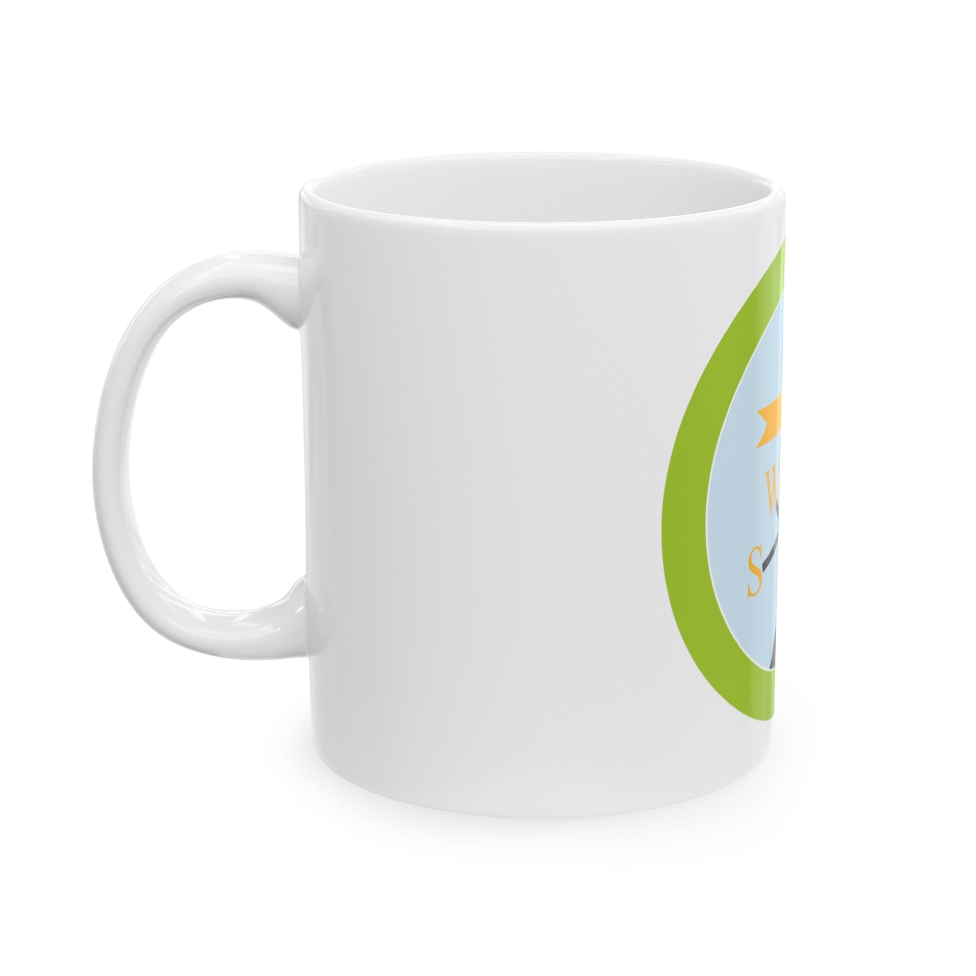 Weather (Boy Scout Merit Badge) White Coffee Mug-The Sticker Space