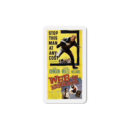Web of Evidence 1959 Movie Poster Refrigerator Magnet 6 Inch - The Sticker Space