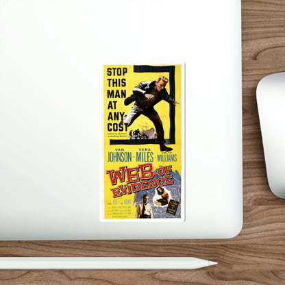 Web of Evidence 1959 Movie Poster STICKER Vinyl Die-Cut Decal-The Sticker Space