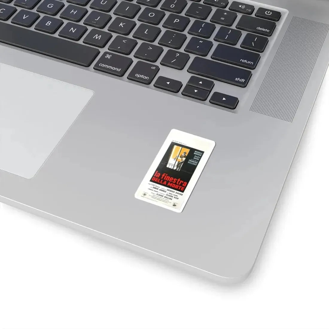 WEB OF FEAR 1964 Movie Poster - STICKER Vinyl Kiss-Cut Decal - The Sticker Space