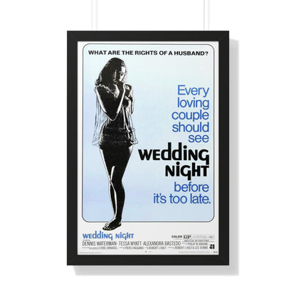 WEDDING NIGHT 1969 - Framed Movie Poster-20" x 30"-The Sticker Space