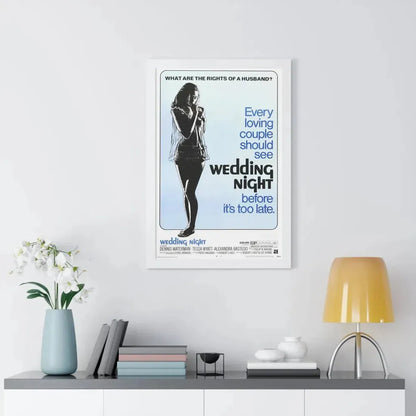 WEDDING NIGHT 1969 - Framed Movie Poster - The Sticker Space