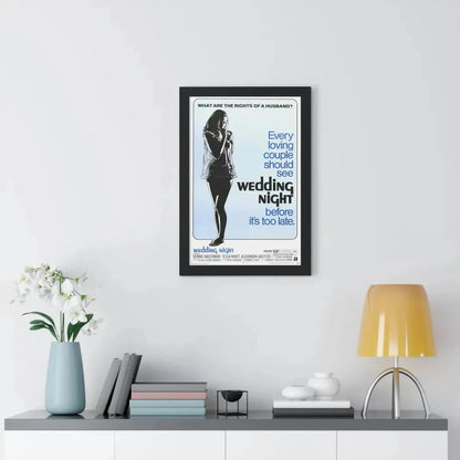 WEDDING NIGHT 1969 - Framed Movie Poster - The Sticker Space