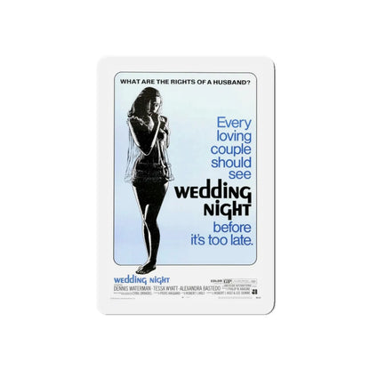 WEDDING NIGHT 1969 Movie Poster - Refrigerator Magnet 6 Inch - The Sticker Space