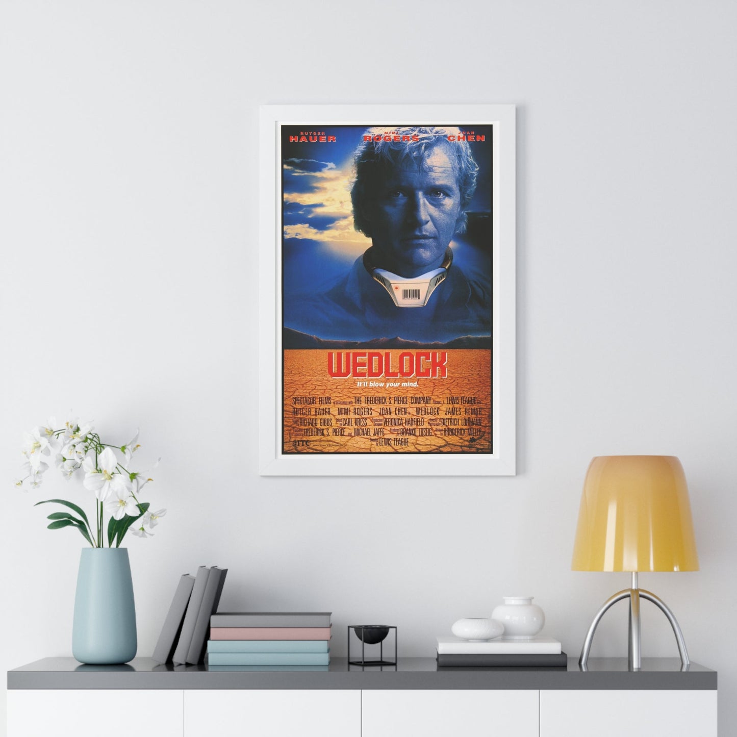 WEDLOCK 1991 - Framed Movie Poster-The Sticker Space