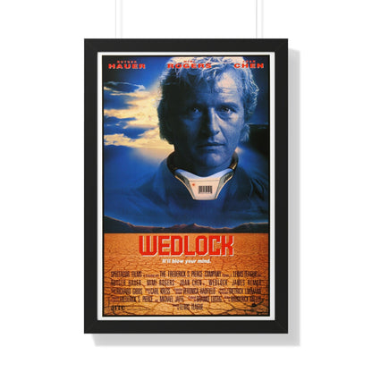 WEDLOCK 1991 - Framed Movie Poster-20" x 30"-The Sticker Space