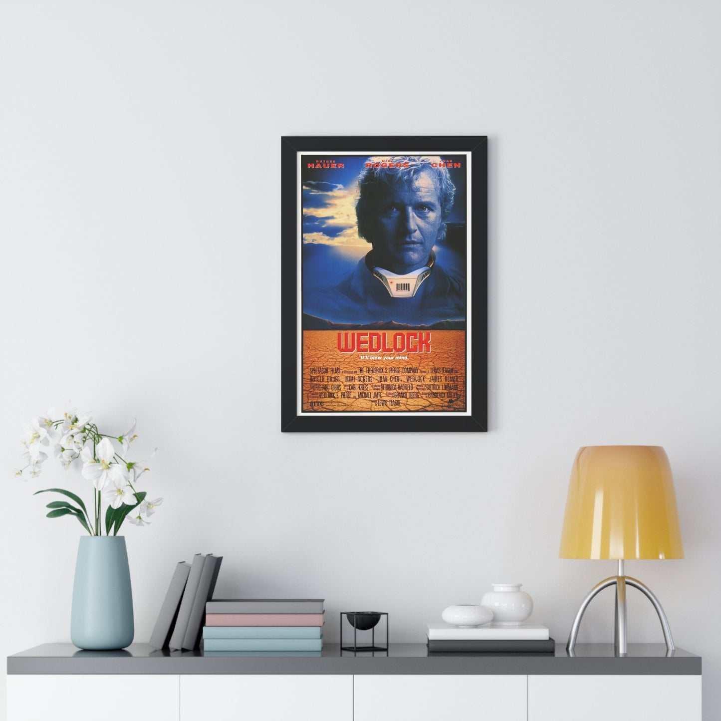 WEDLOCK 1991 - Framed Movie Poster-The Sticker Space