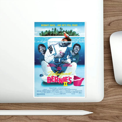Weekend at Bernies II 1993 Movie Poster STICKER Vinyl Die-Cut Decal - The Sticker Space