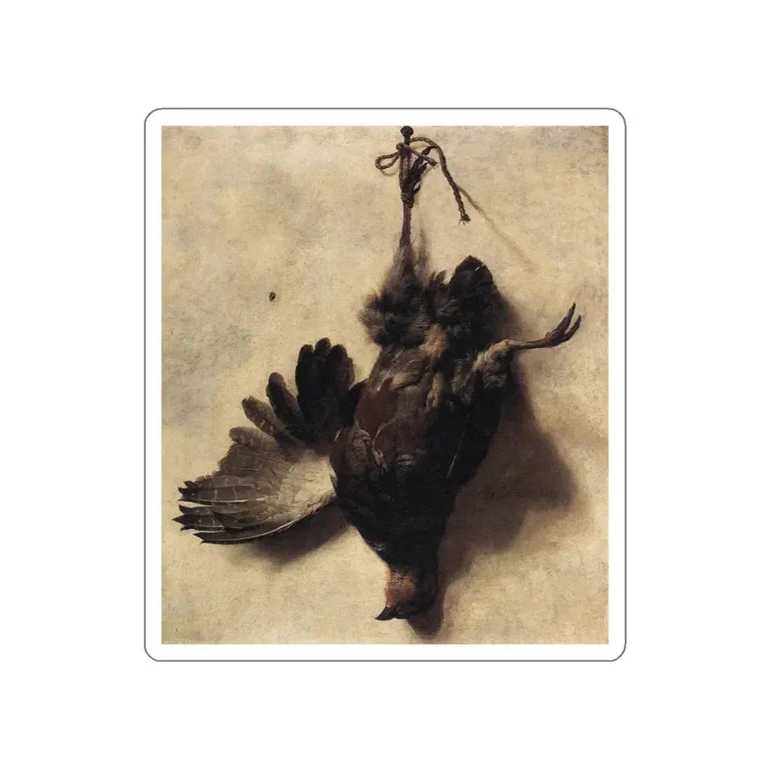 WEENIX, Jan Baptist - Dead Partridge (Artwork) STICKER Vinyl Die-Cut Decal White Die-Cut 6 Inch - The Sticker Space