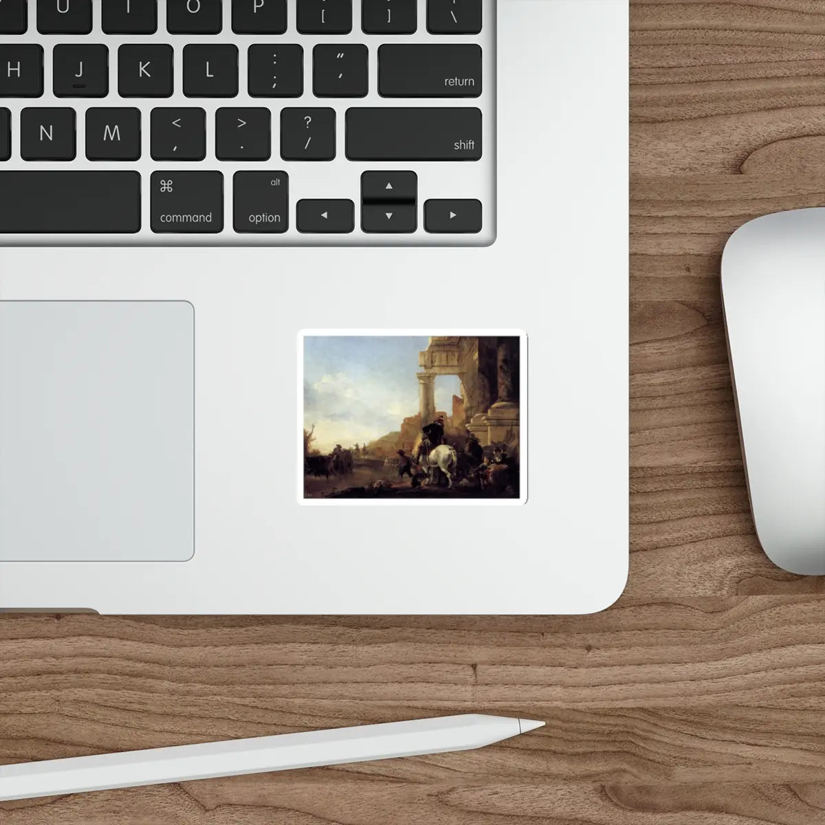 SKU:11442967422403771048 Sticker types:White Shape:Die-Cut Sizes:3" × 3"