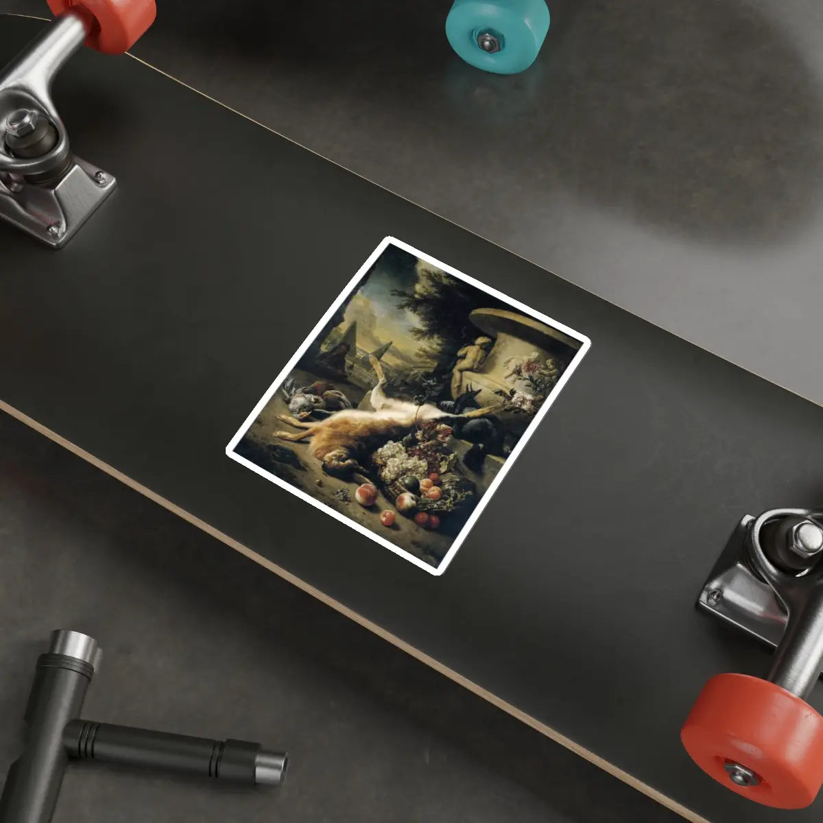 SKU:28192436643130766346 Sticker types:White Shape:Die-Cut Sizes:5" × 5"