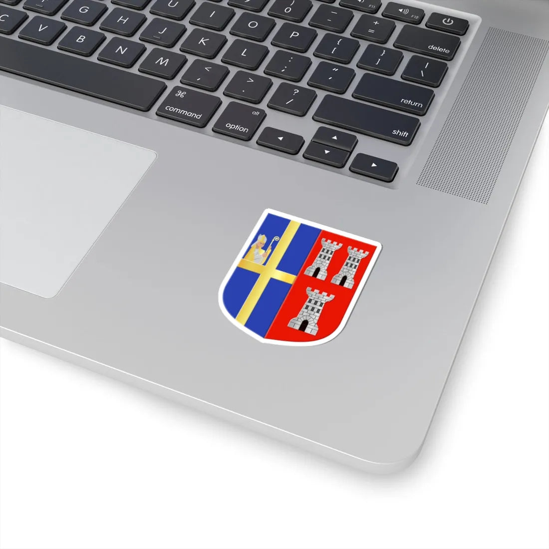 Weerselo wapen 1898 (Netherlands) (Coat of Arms) STICKER Vinyl Kiss-Cut Decal - The Sticker Space