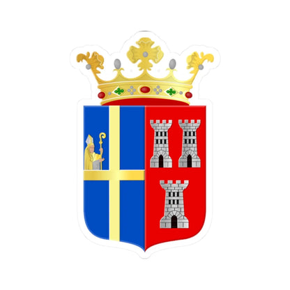 Weerselo wapen (Netherlands) (Coat of Arms) STICKER Vinyl Kiss-Cut Decal 2 Inch White - The Sticker Space