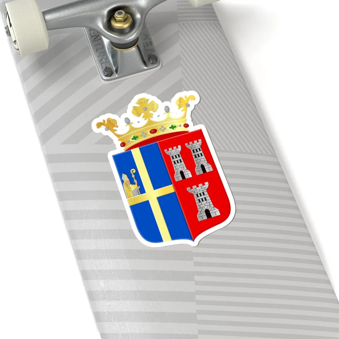 Weerselo wapen (Netherlands) (Coat of Arms) STICKER Vinyl Kiss-Cut Decal - The Sticker Space