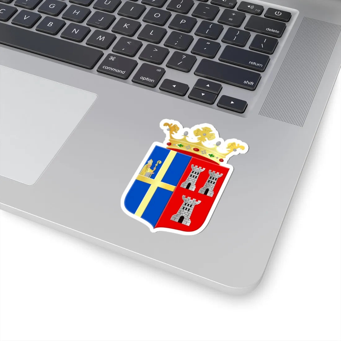 Weerselo wapen (Netherlands) (Coat of Arms) STICKER Vinyl Kiss-Cut Decal - The Sticker Space