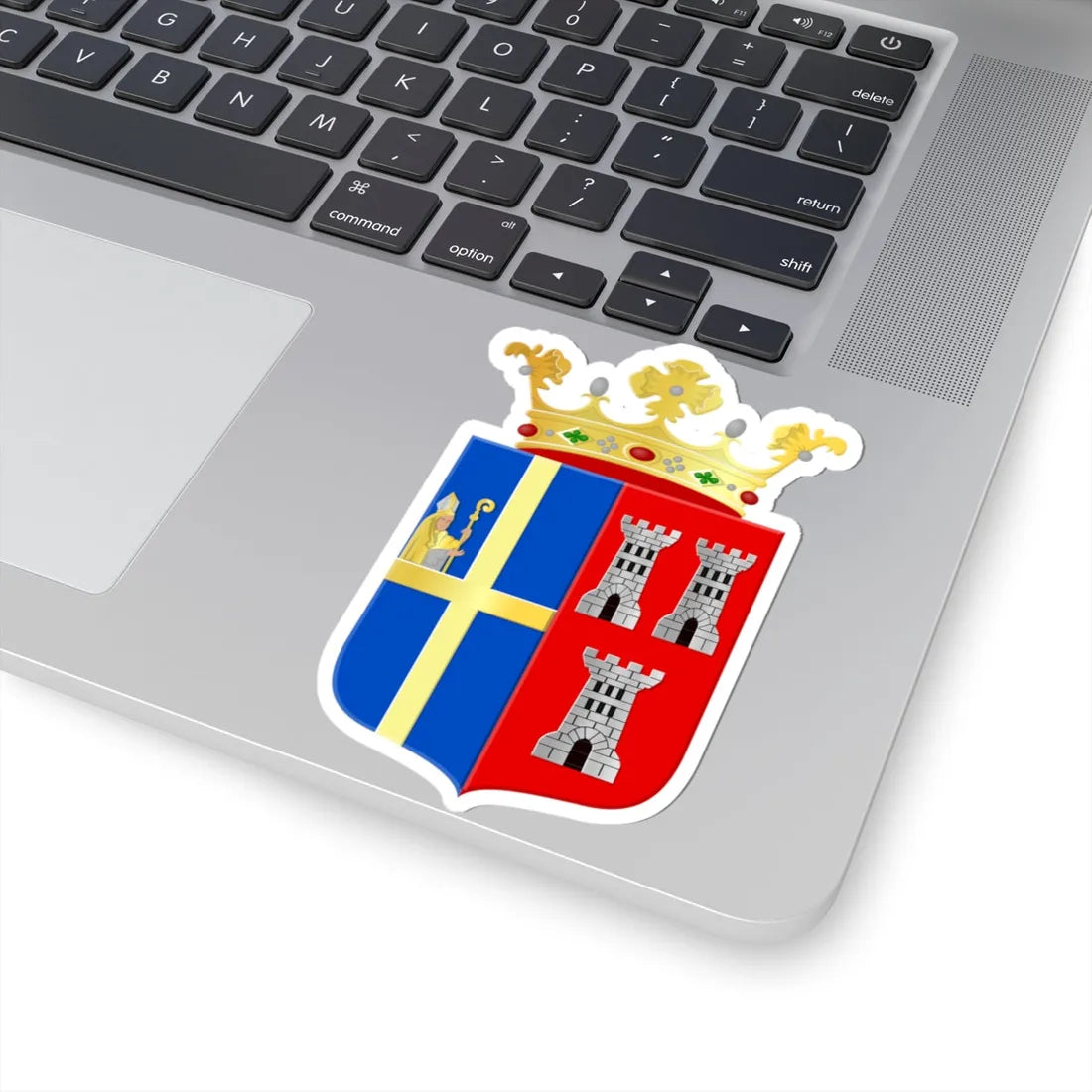 Weerselo wapen (Netherlands) (Coat of Arms) STICKER Vinyl Kiss-Cut Decal - The Sticker Space