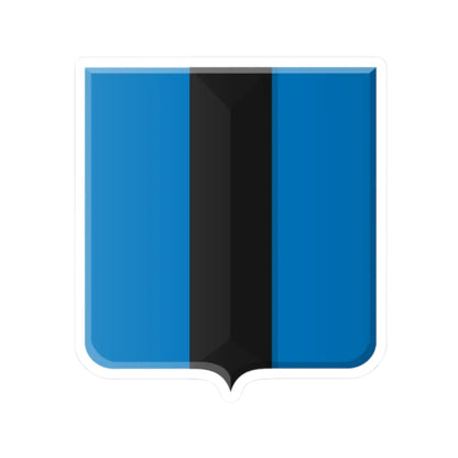 Weesperkarspel wapen 1817 (Netherlands) (Coat of Arms) STICKER Vinyl Kiss-Cut Decal 2 Inch White - The Sticker Space